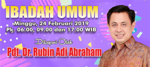 Ibadah Minggu 24 Feb 2019